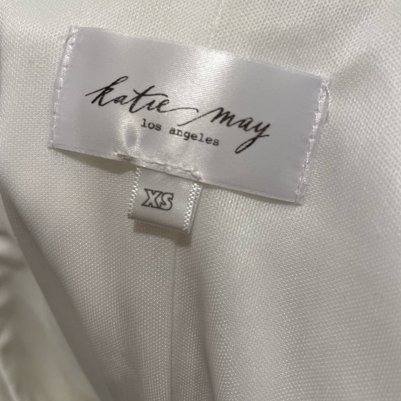 KATIE MAY BOSS LADY DRESS IN IVORY - Perfect for bridal- XS- SOLD OUT - Picture 5 of 11